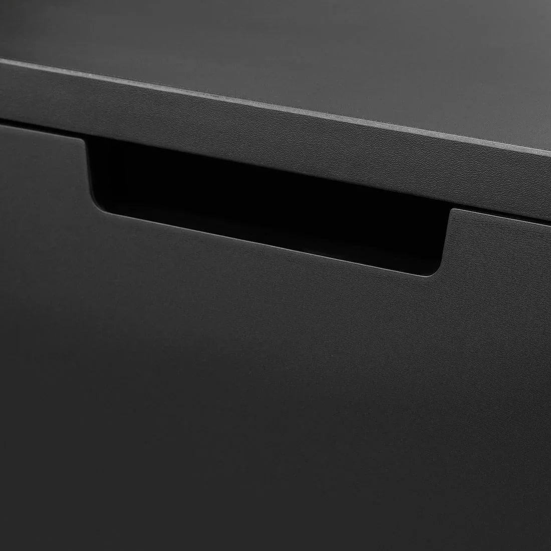 Drawer Unit - MDF Wood - Black - 117x42x54 cm - Cataloug