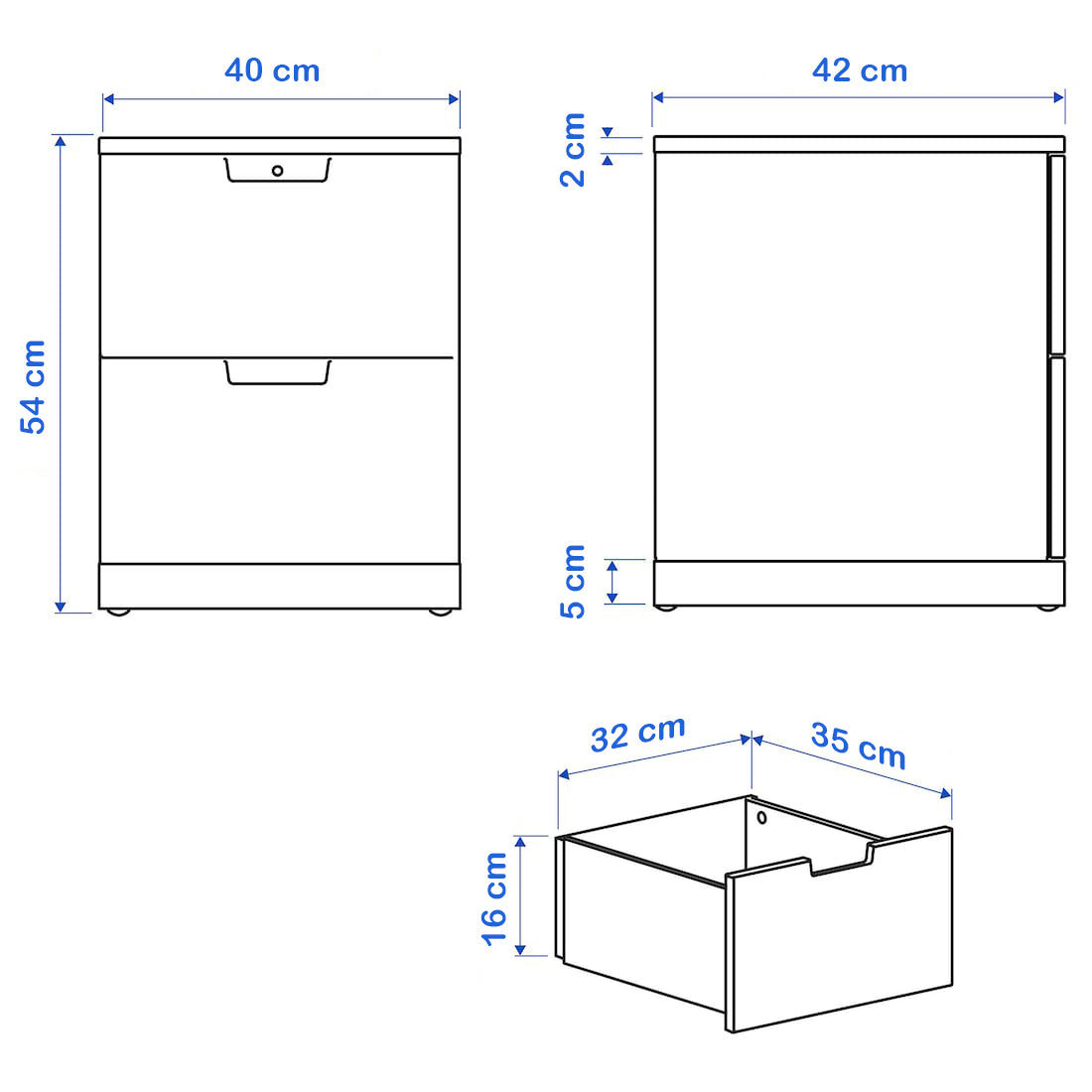 Nightstand 42x40