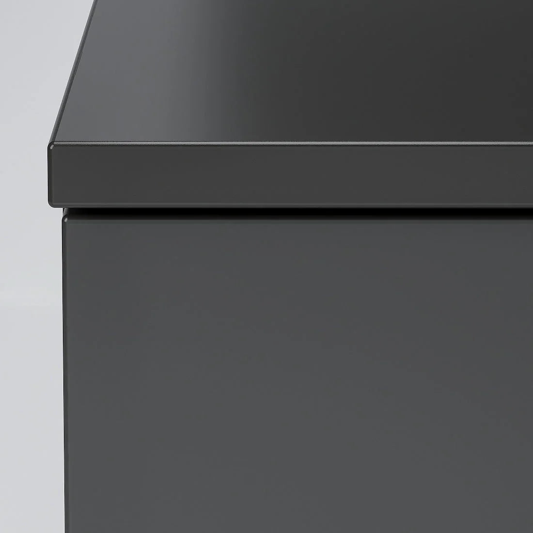 Drawer Unit - MDF Wood - Black - 78x42x145 cm - Cataloug