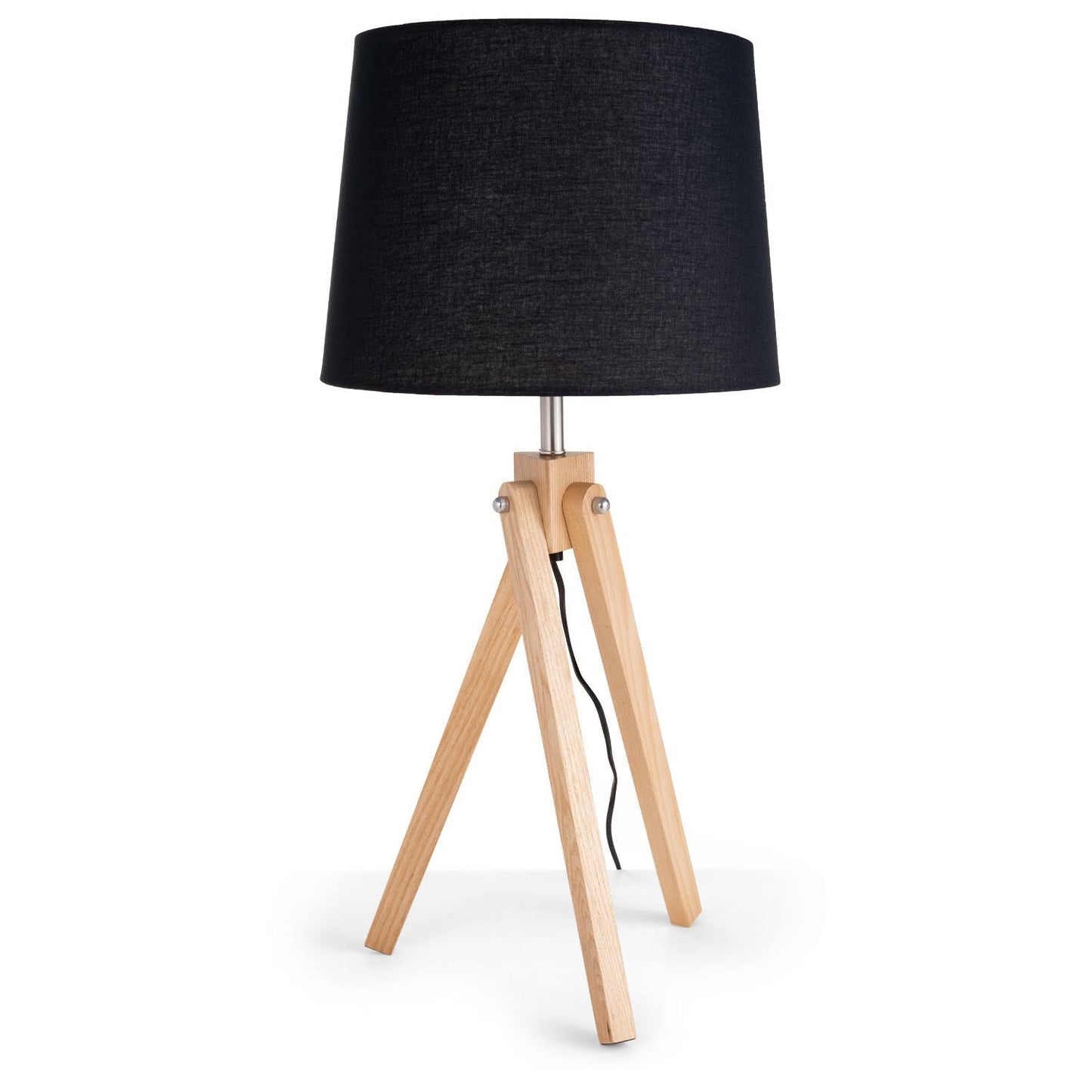 Table Lamp - Beech Wood - Multi Color - 45x28 cm