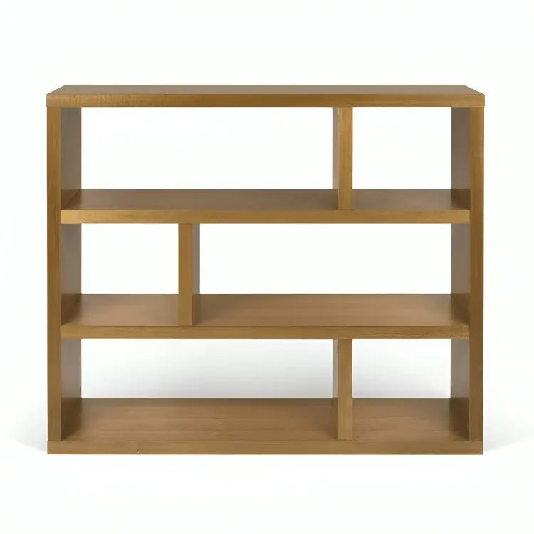 كونسول مع مرآة-NW-لون خشبي-100x29x100 سم