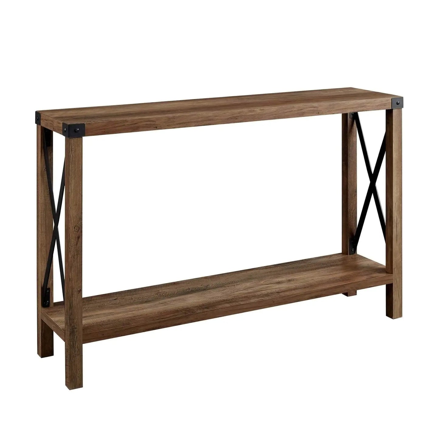 وحدة تحكم مع إطار -NW- بني-111x29x91 سم