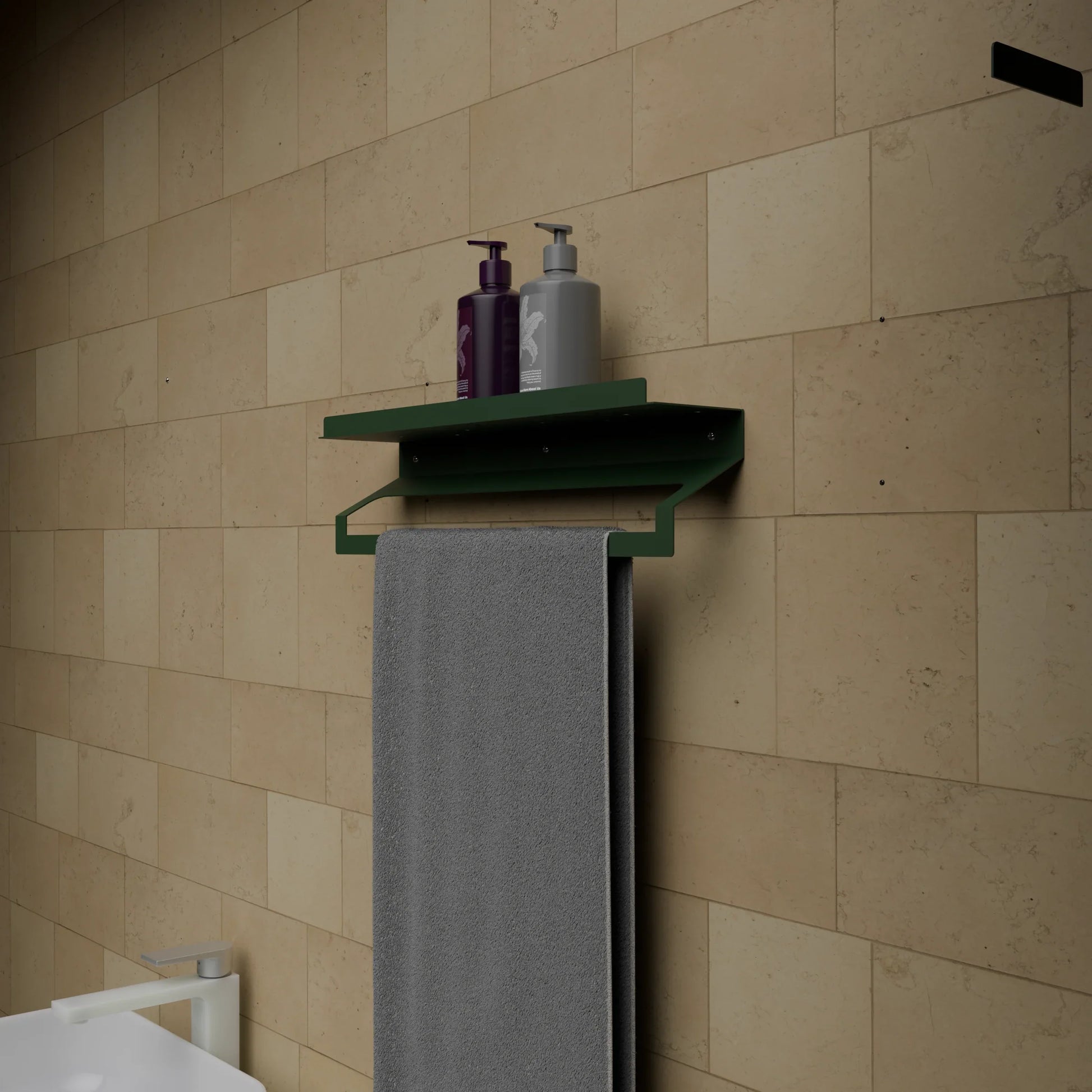 Towel Holder - Steel - Multi Color - 50×10×15 cm - Cataloug