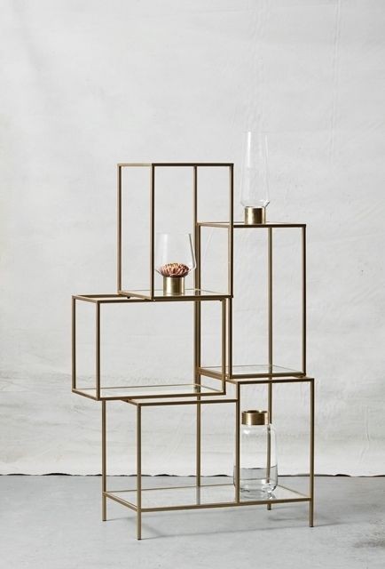 Display Unit Steel Glass