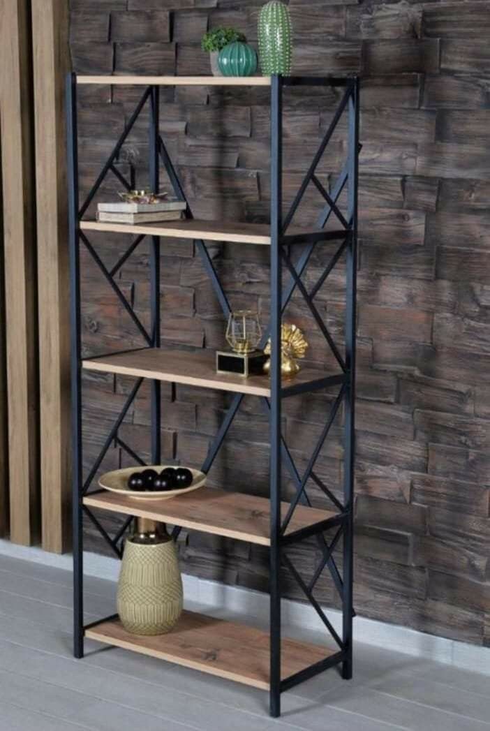 وحدة عرض - فولاذ - MDF - أسود.SG.DU.200.0059