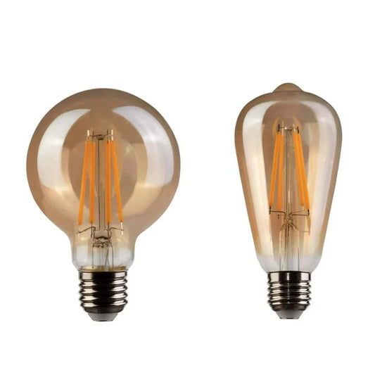 Decorative lamp - Black - 8x12 cm - Cataloug