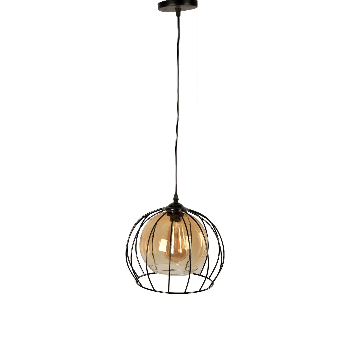 Ceiling lamp - Black - 25x80 cm - Cataloug