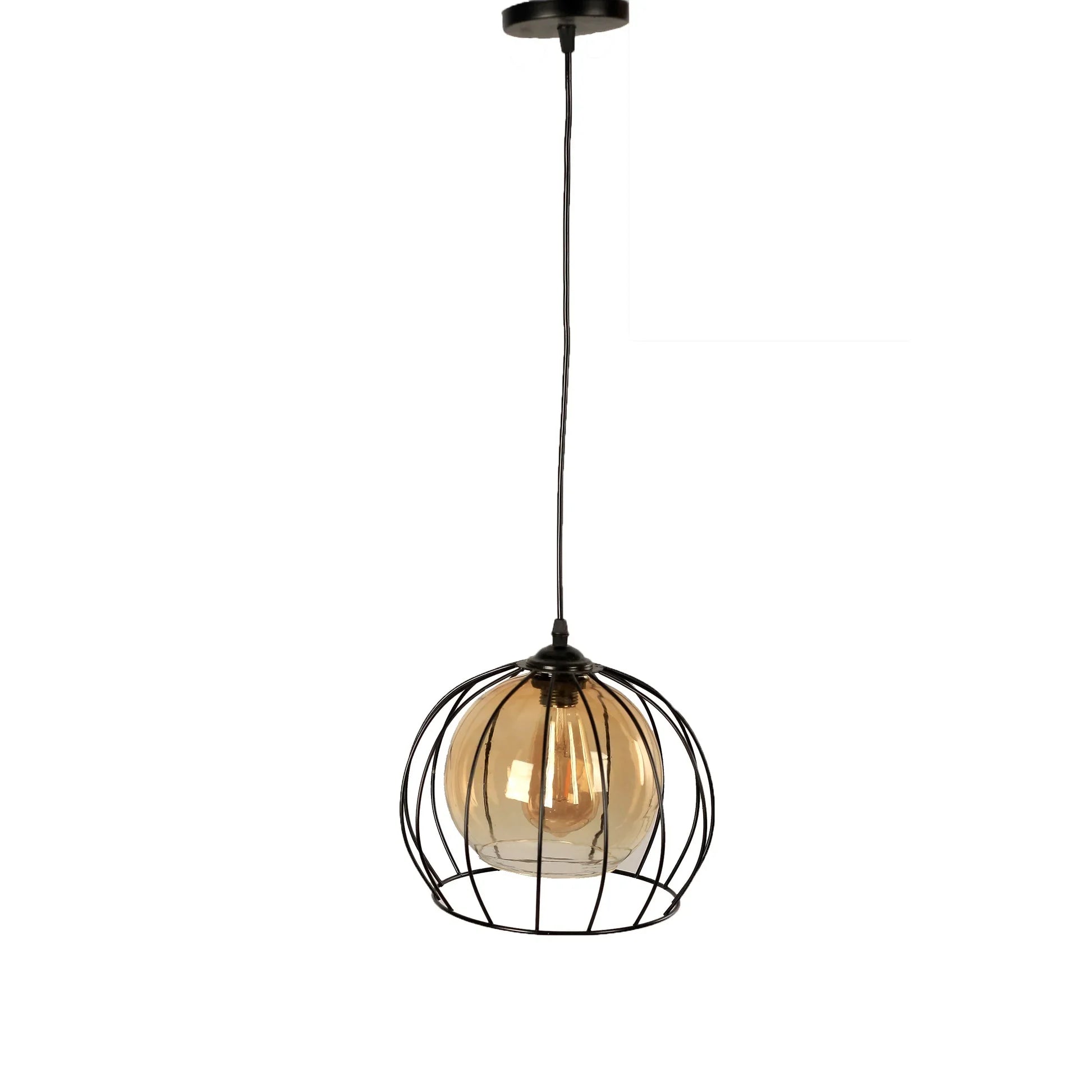 Ceiling lamp - Black - 25x80 cm - Cataloug