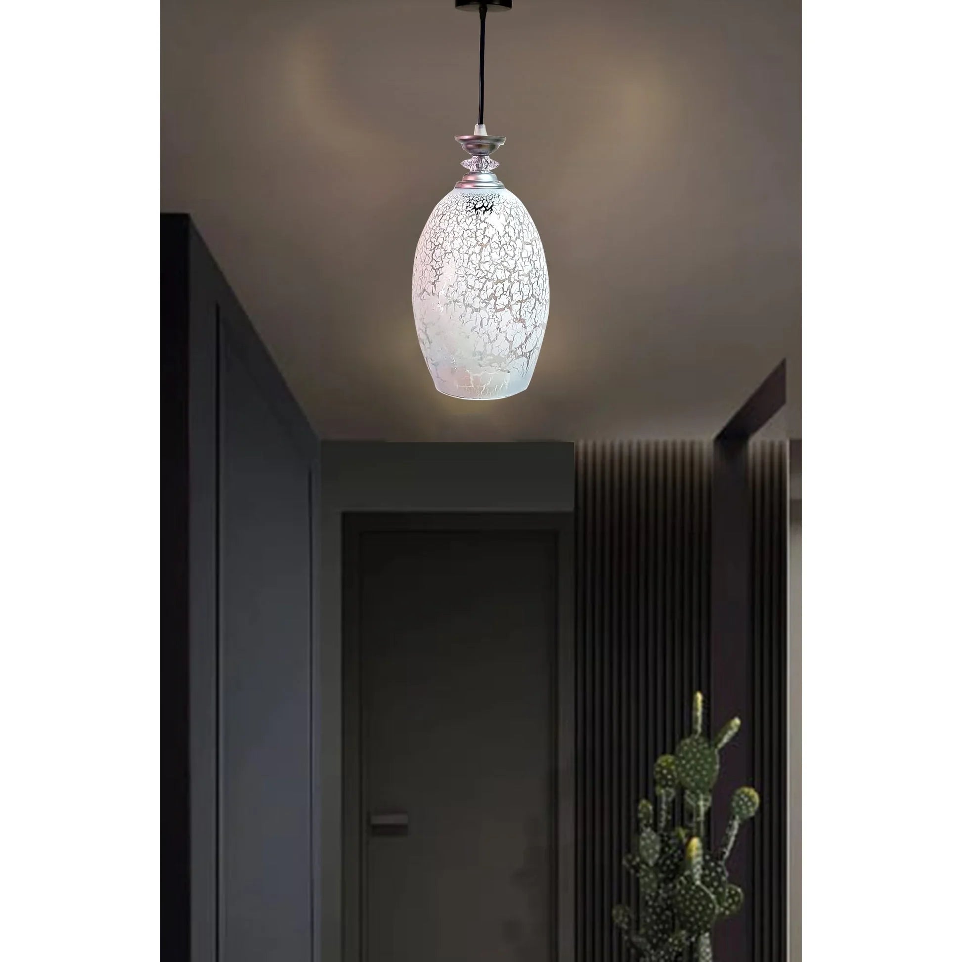 Ceiling lamp - Black - 17x80 cm - Cataloug