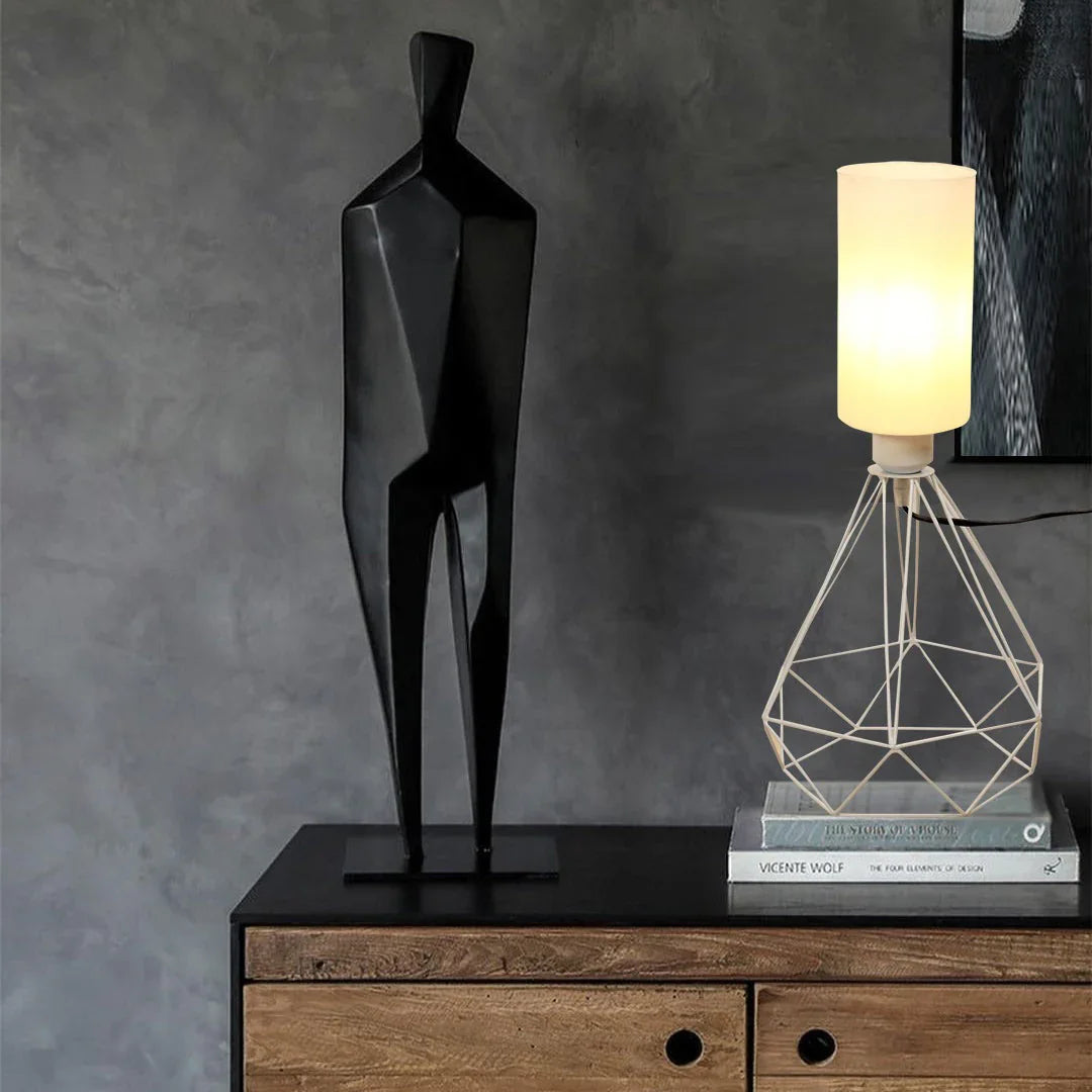 Table lamp - White - 22x50 cm - Cataloug