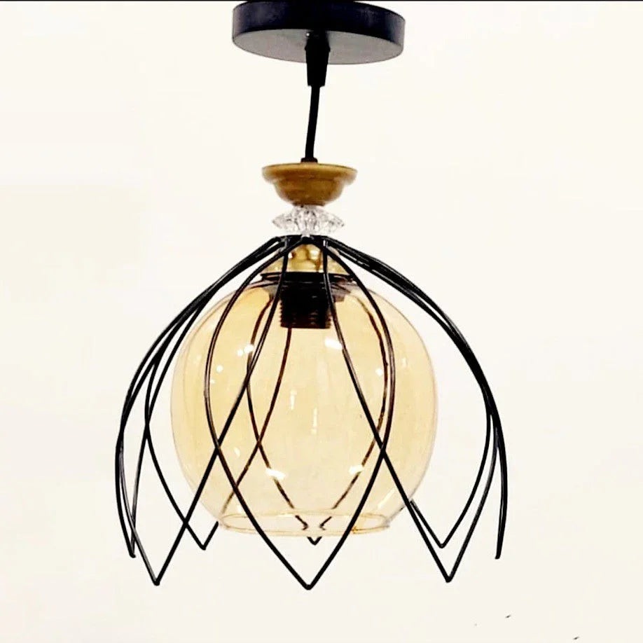 Ceiling lamp - Black - 18x65 cm - Cataloug