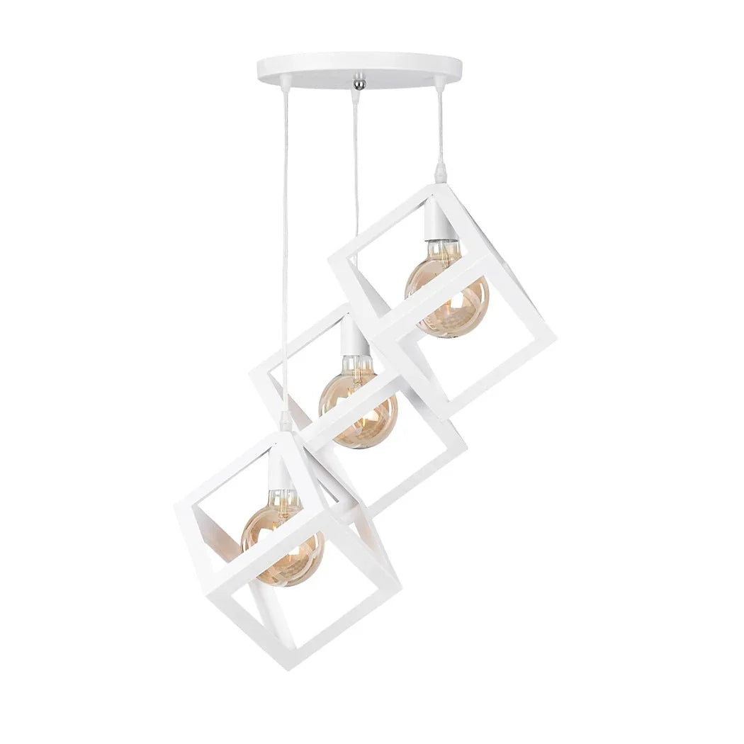 Triple ceiling lamp - White - 30x80 cm - Cataloug