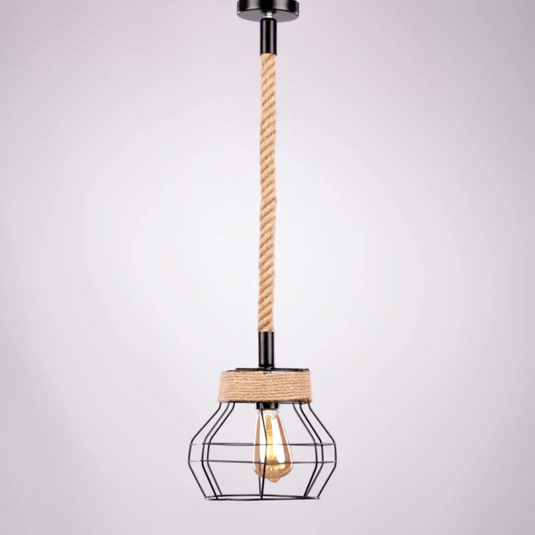 Ceiling lamp - Black - 18x65 cm - Cataloug