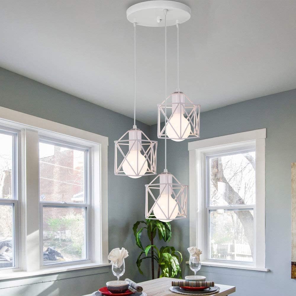 Triple ceiling lamp 30x80 cm
