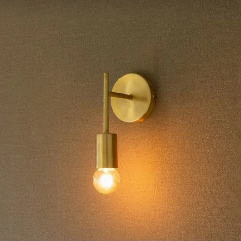 Wall lamp - Gold - 12x14 cm - Cataloug