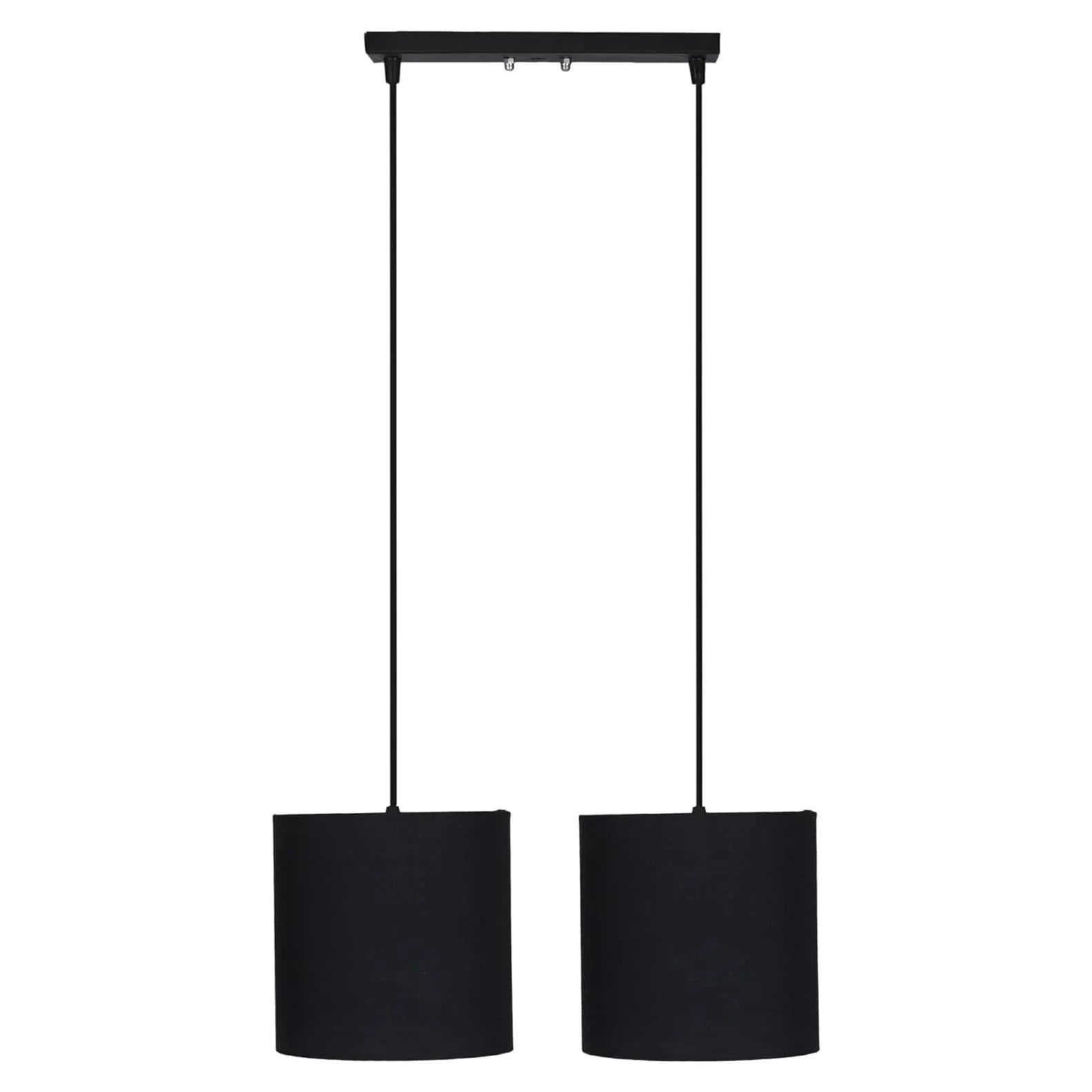 Double ceiling lamp - Black - 35x75 cm - Cataloug