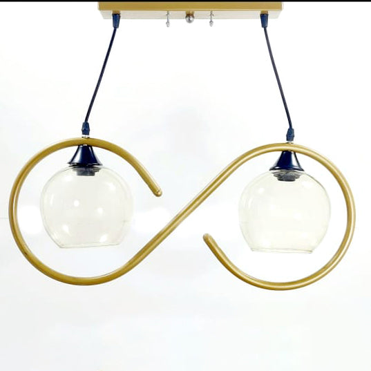 Double ceiling lamp 60x60 cm