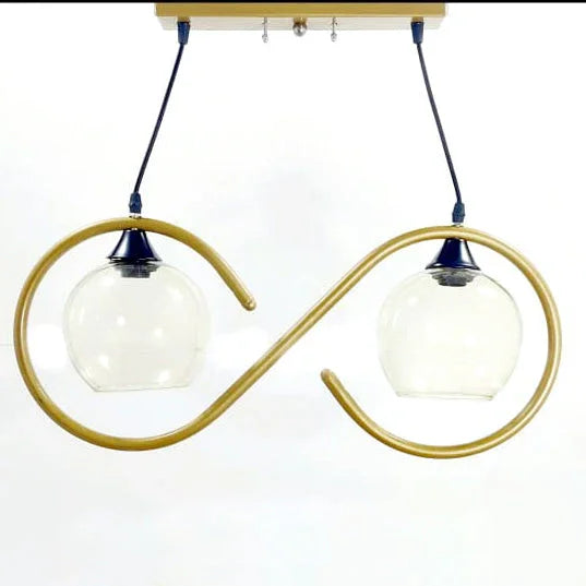 Double ceiling lamp - Gold - 60x60 cm - Cataloug