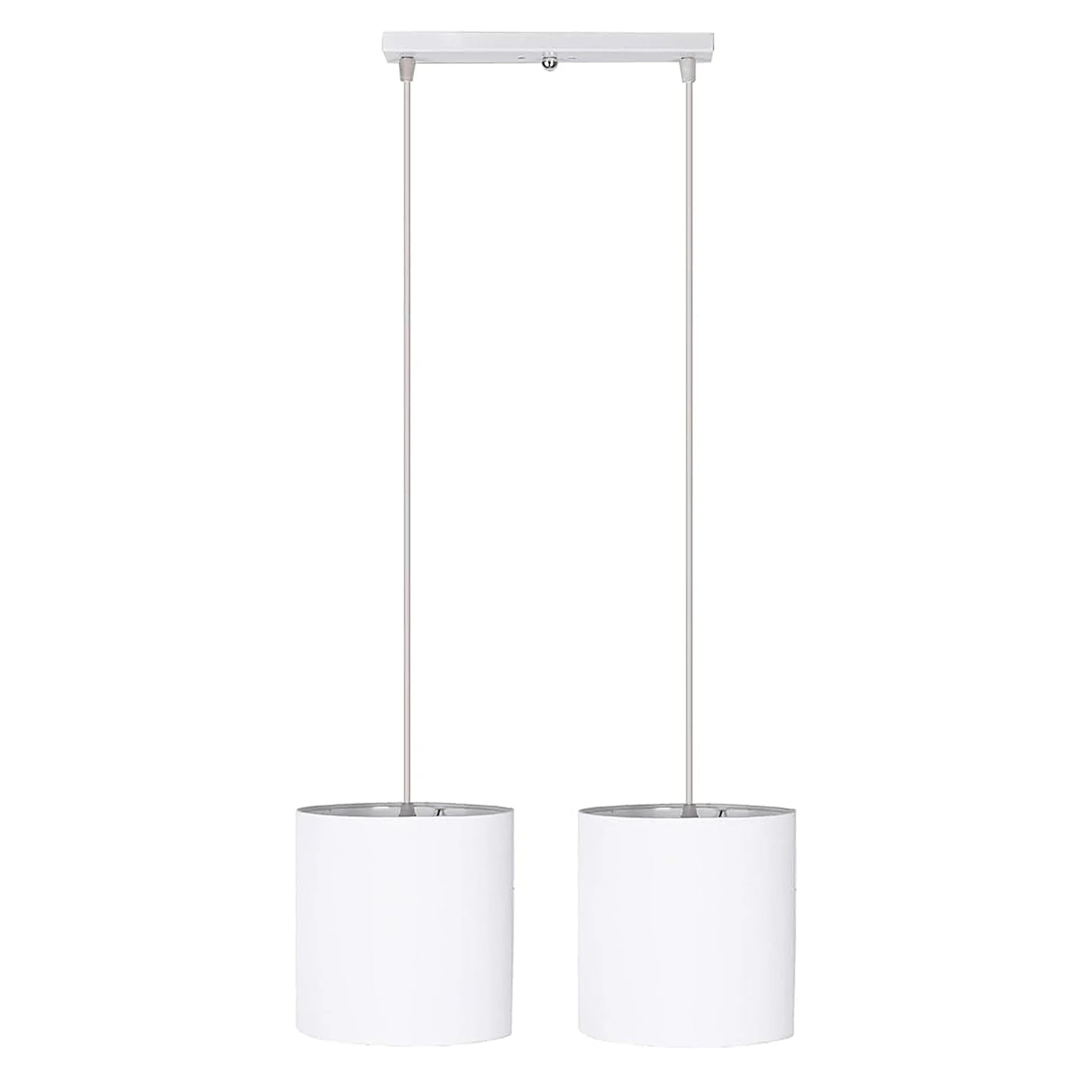 Double ceiling lamp - White - 30x75 cm - Cataloug