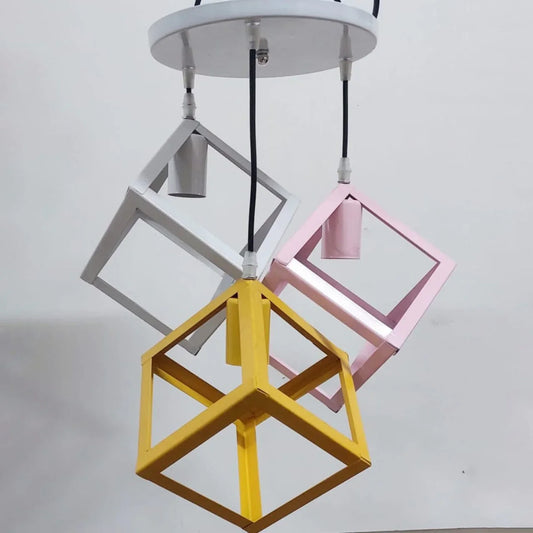 Triple ceiling lamp - Multi Color - 30x75 cm - Cataloug