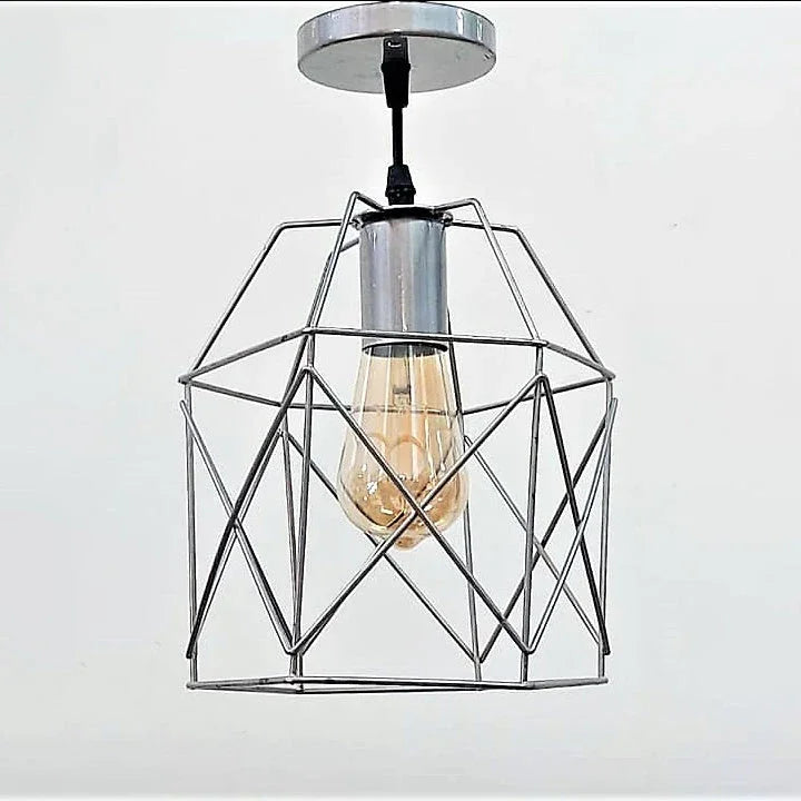 Ceiling lamp - Silver - 20x55 cm - Cataloug