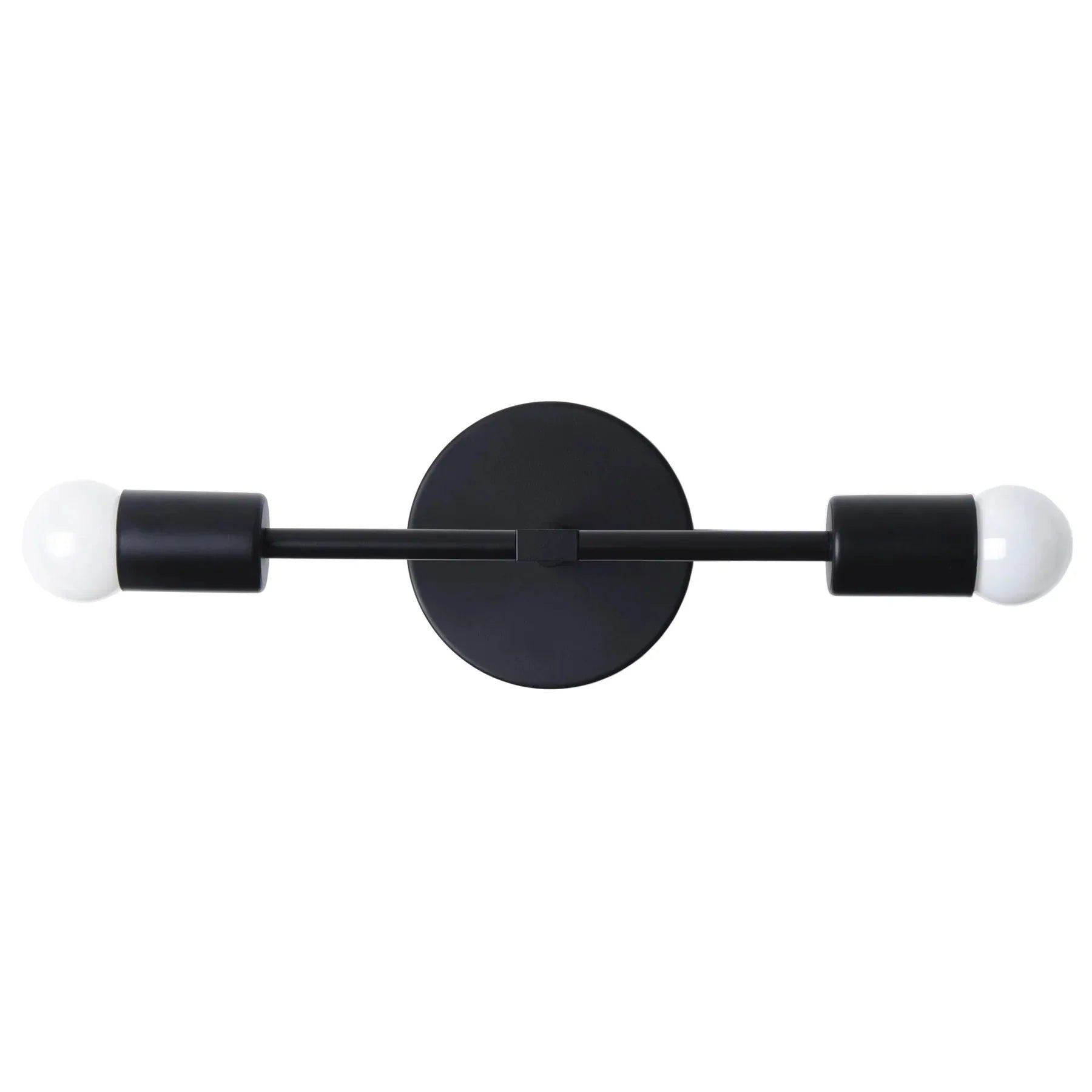 Double wall lamp - Black - 10x25 cm - Cataloug