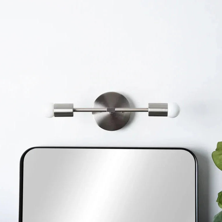 Double wall lamp - Silver - 10x30 cm - Cataloug