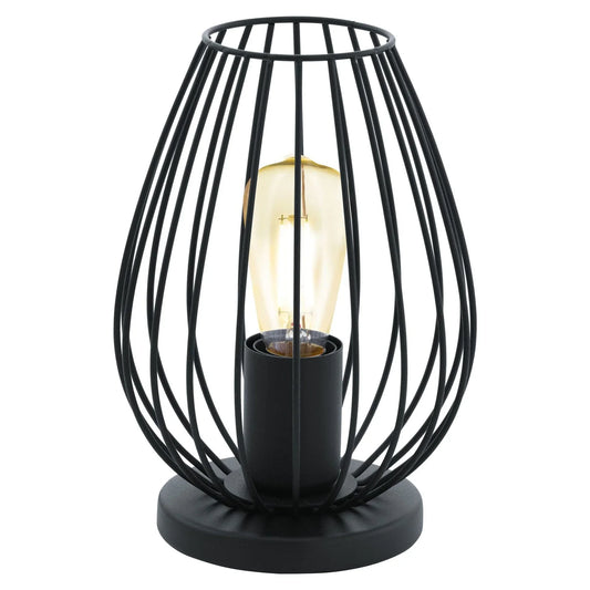 Moon-shaped lamp - Black - 15x15 cm - Cataloug