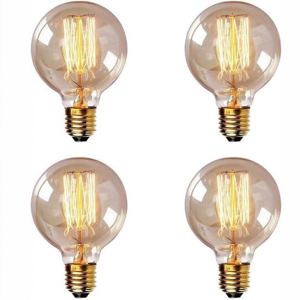 LED decorative bulb set - 4 pieces