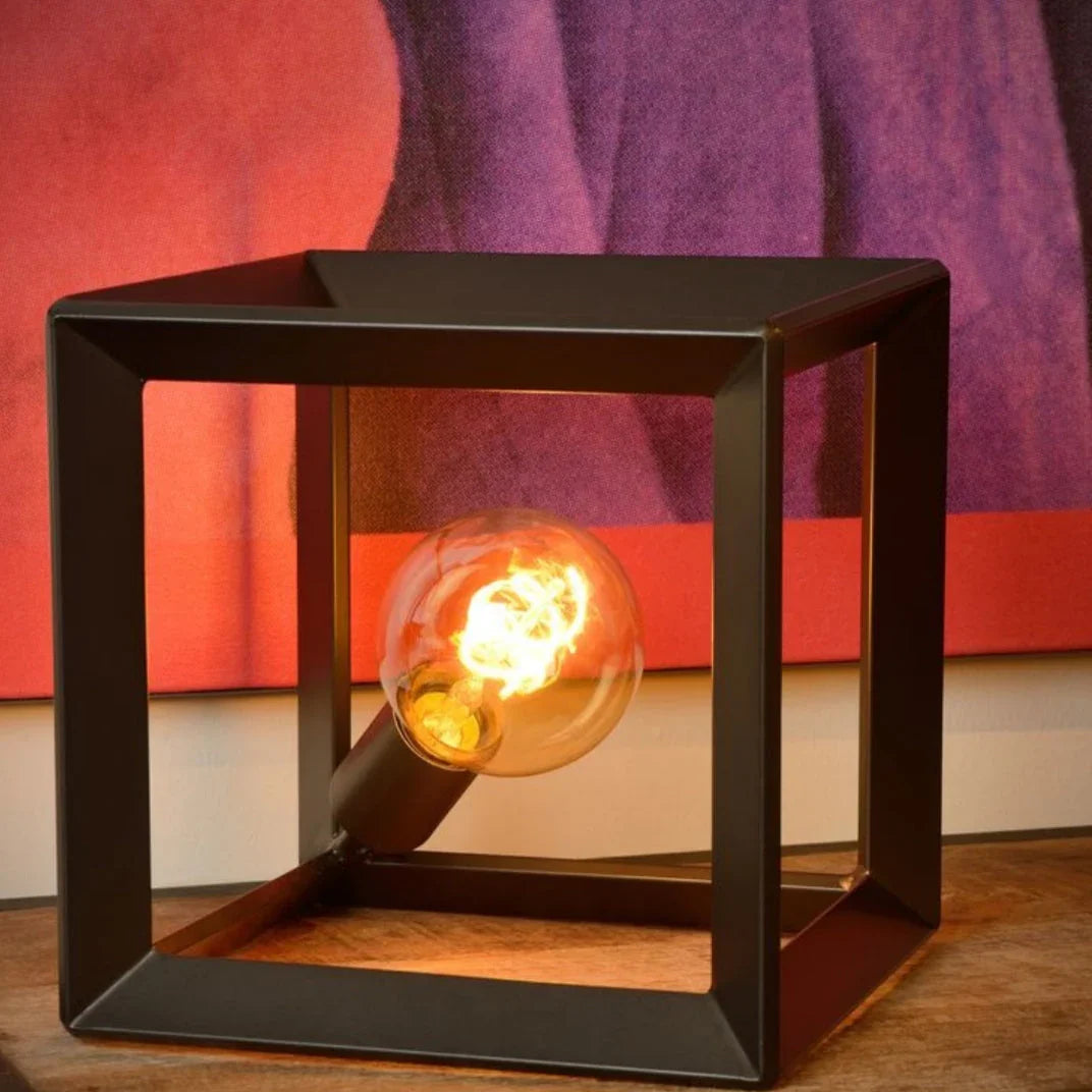 Table lamp - Black -25x25 cm - Cataloug