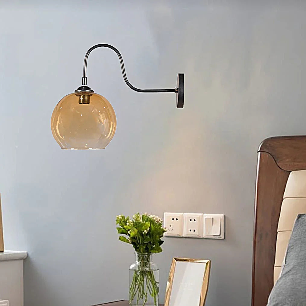Wall sconce - Black - 32x30 cm - Cataloug