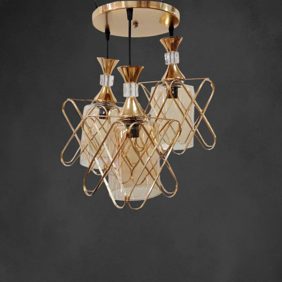Ceiling lamp - Gold - 80x30 cm - Cataloug