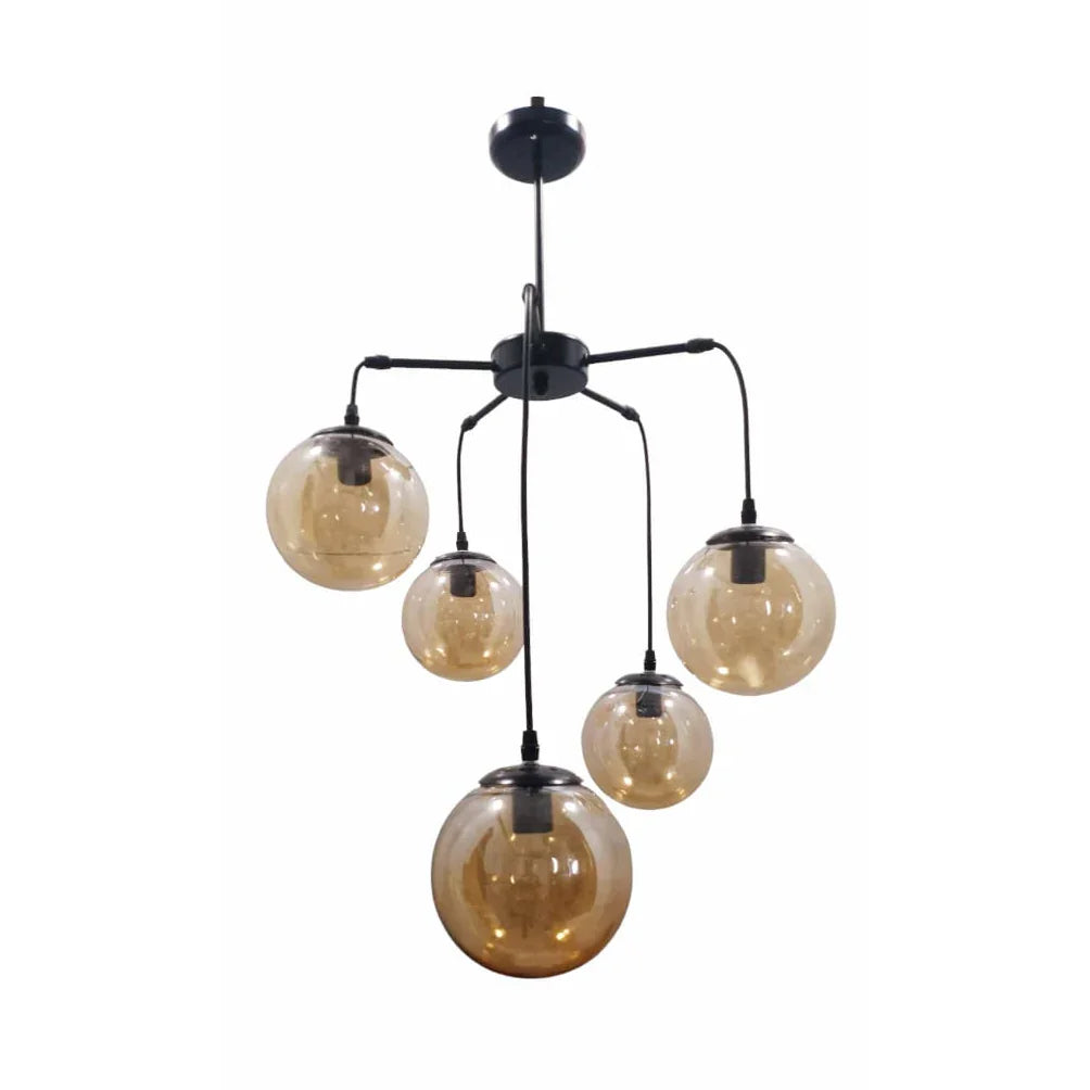Ceiling lamp - Black - 80x70 cm - Cataloug