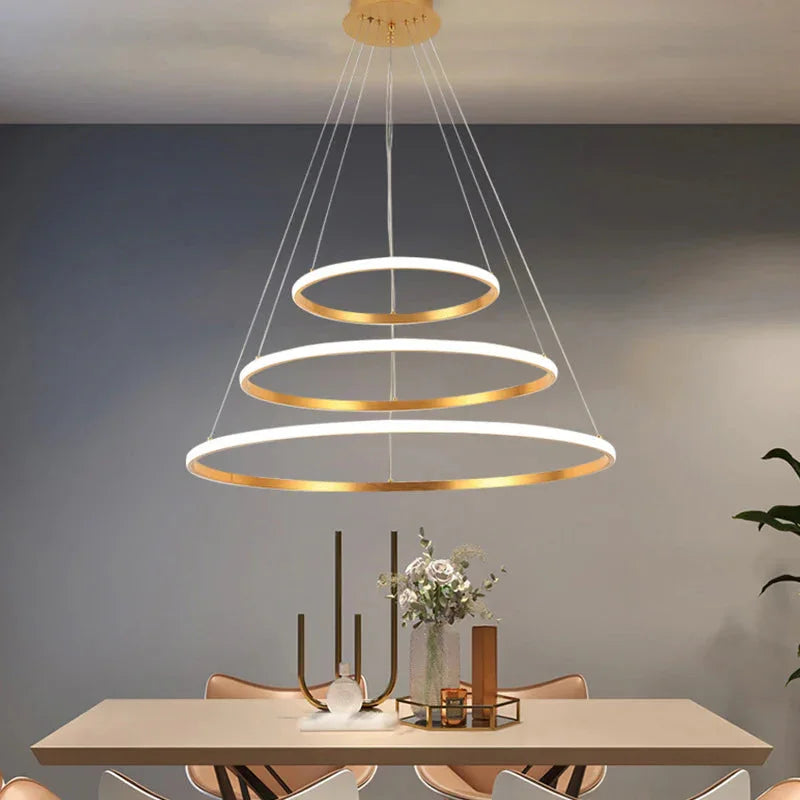 Chandelier - Gold - 70x60 cm - Cataloug