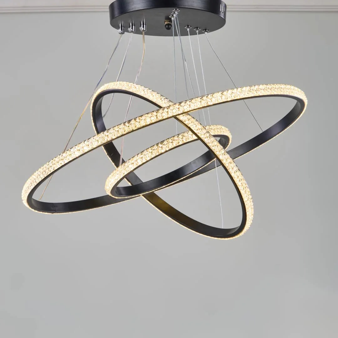 Chandelier - Black - 70x60 cm - Cataloug