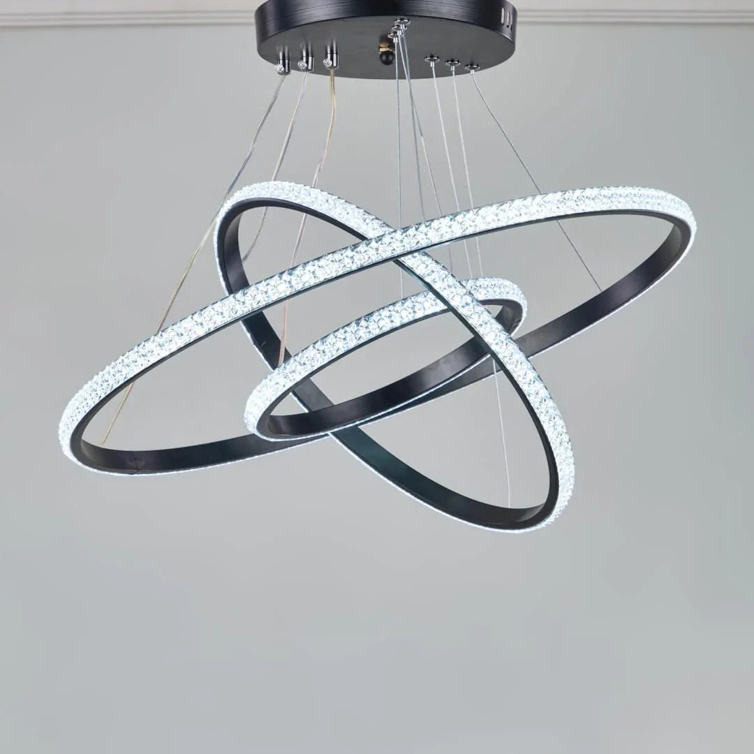 Chandelier - Black - 70x60 cm - Cataloug