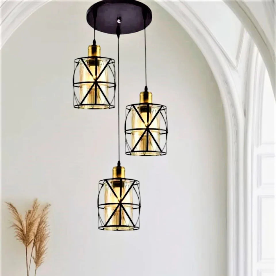 Ceiling lamp - Black - 80x30 cm - Cataloug