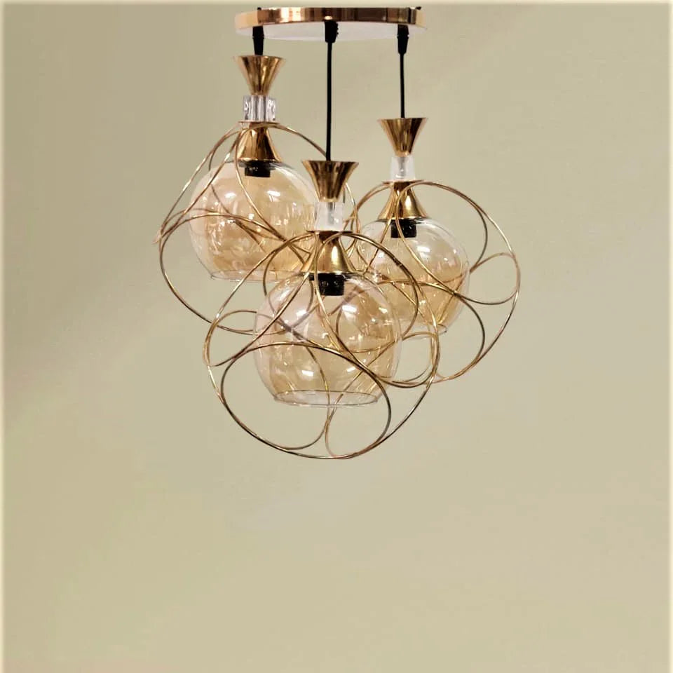 Ceiling lamp - Gold - 80x30 cm - Cataloug