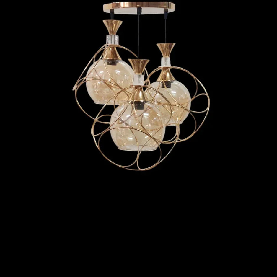 Ceiling lamp - Gold - 80x30 cm - Cataloug