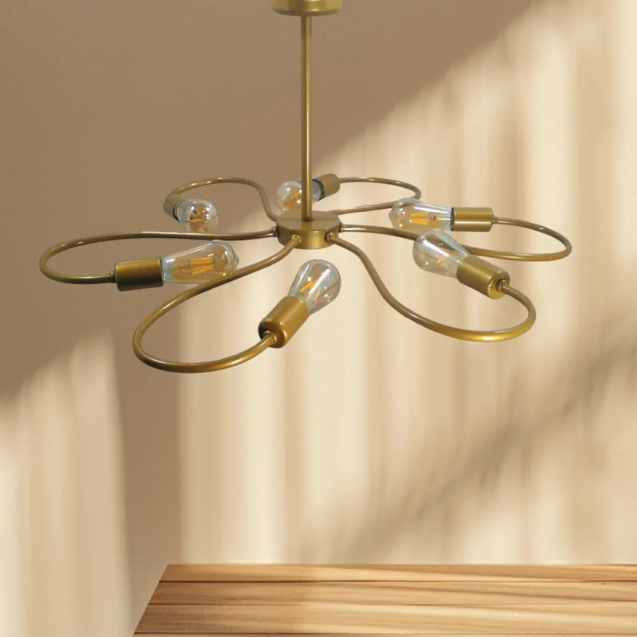 Chandelier - Gold - 95x45 cm - Cataloug
