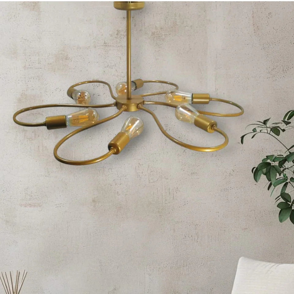 Chandelier - Gold - 95x45 cm - Cataloug