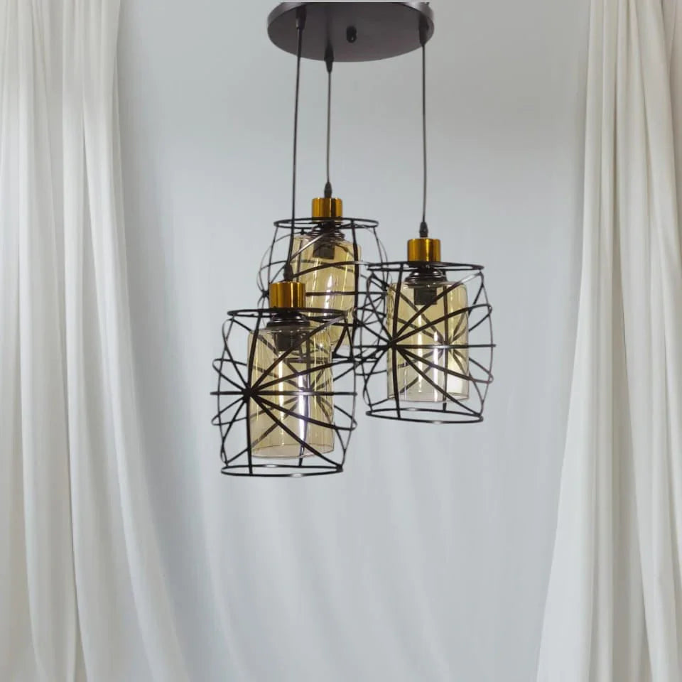 Ceiling lamp - Black - 80x30 cm - Cataloug