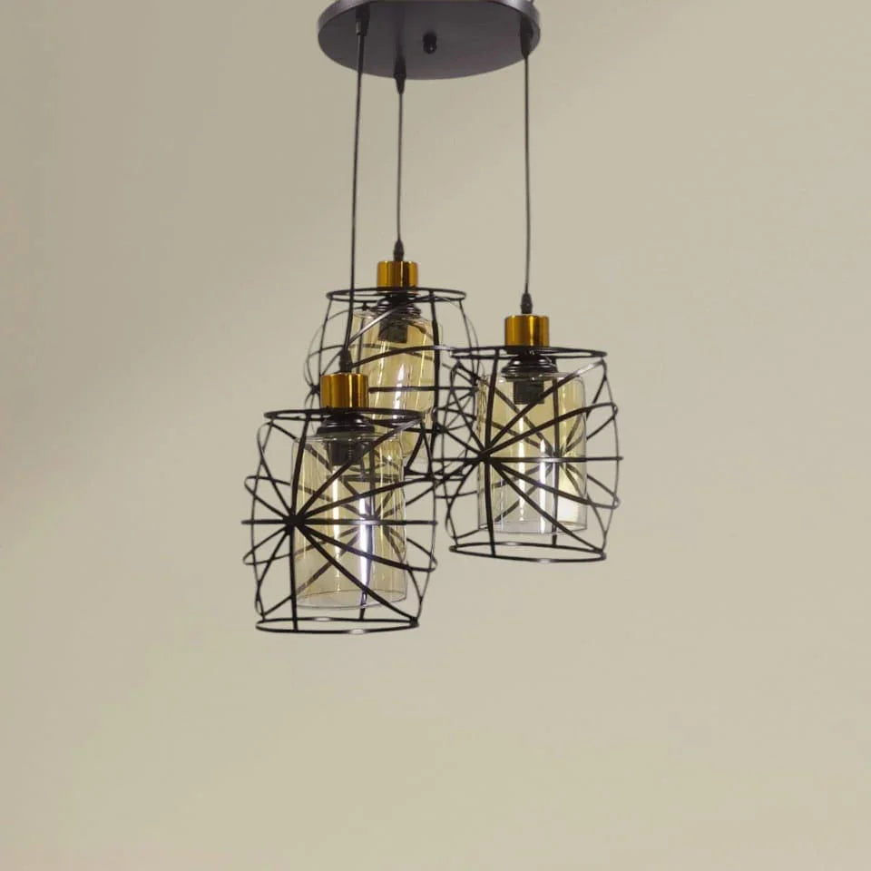 Ceiling lamp - Black - 80x30 cm - Cataloug
