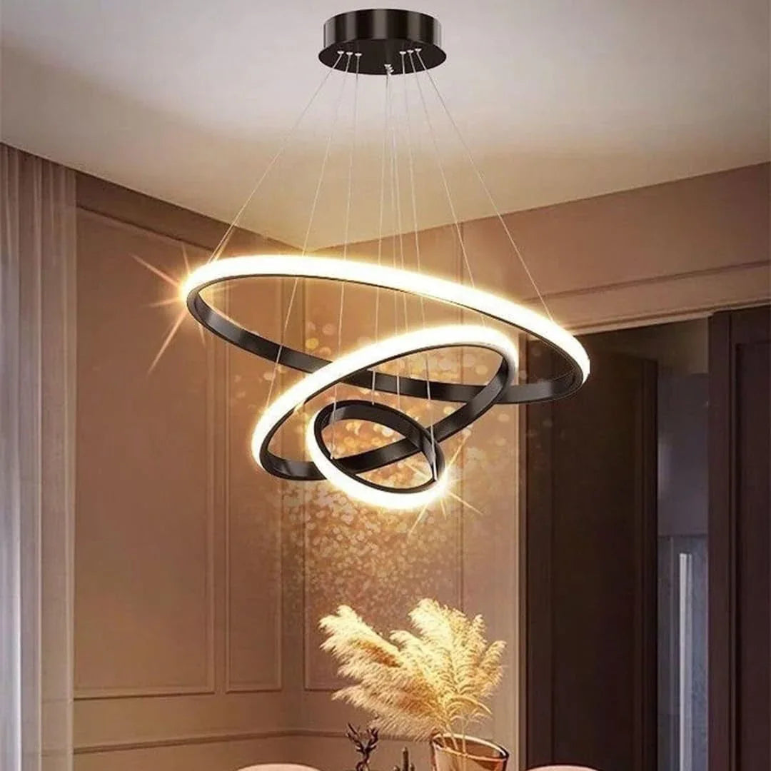 Chandelier - Black - 70x60 cm - Cataloug