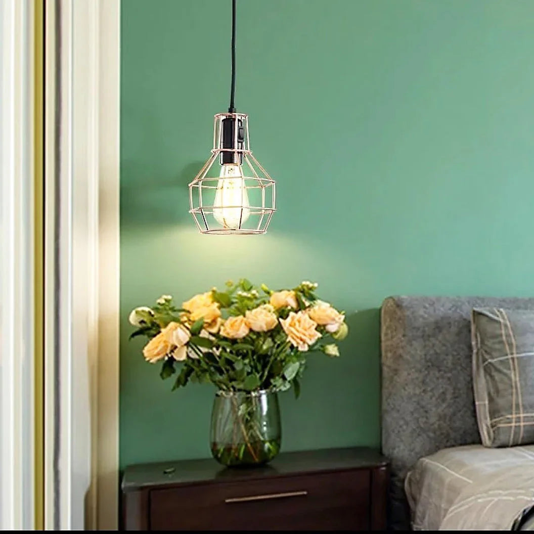 Ceiling lamp - Black & Gold - 18x75 cm - Cataloug