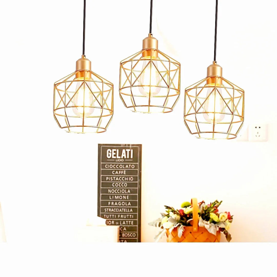 Ceiling lamp - Gold - 40x100 cm - Cataloug