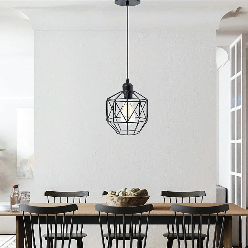 Ceiling lamp - Black - 40x100 cm - Cataloug