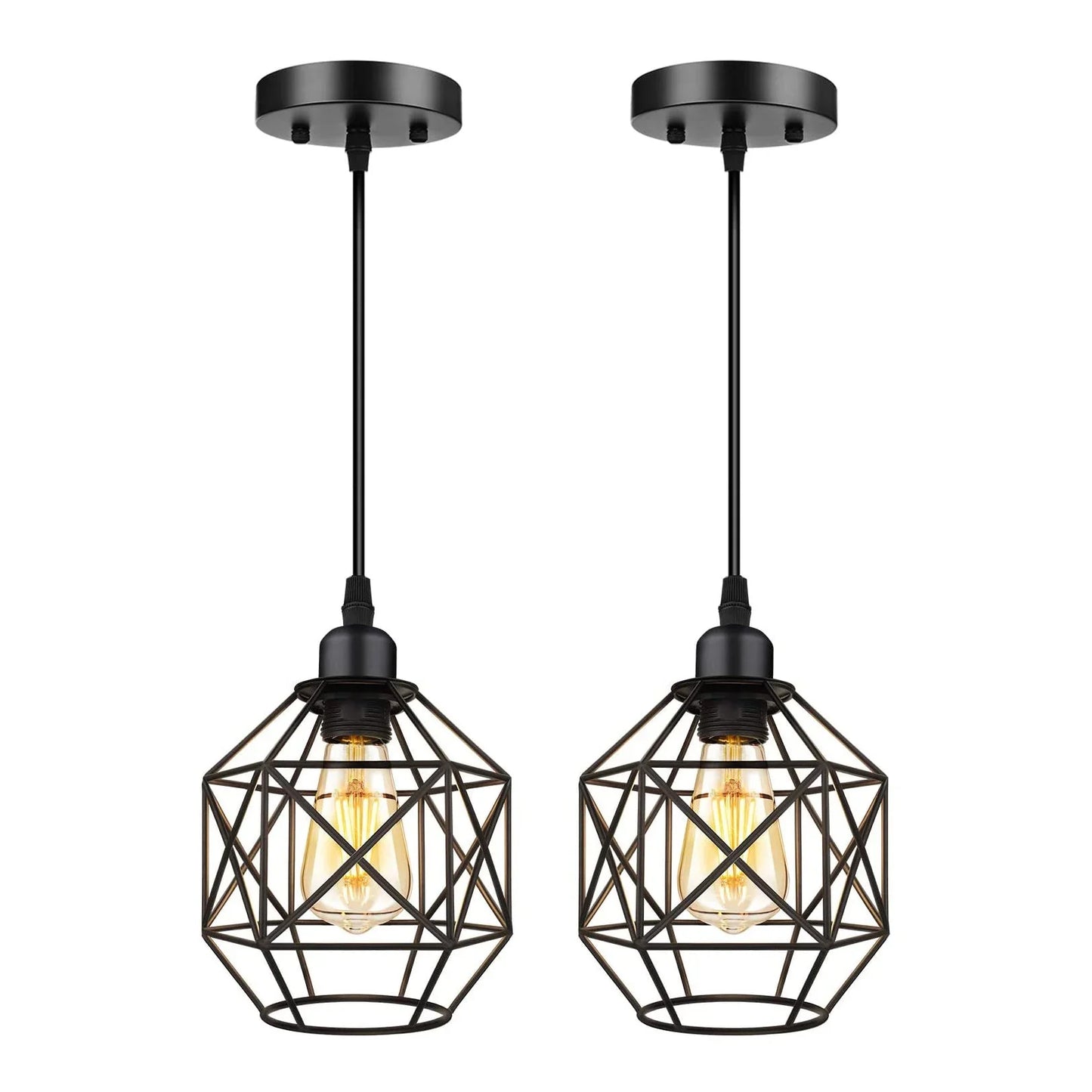 Ceiling lamp - Black - 40x100 cm - Cataloug