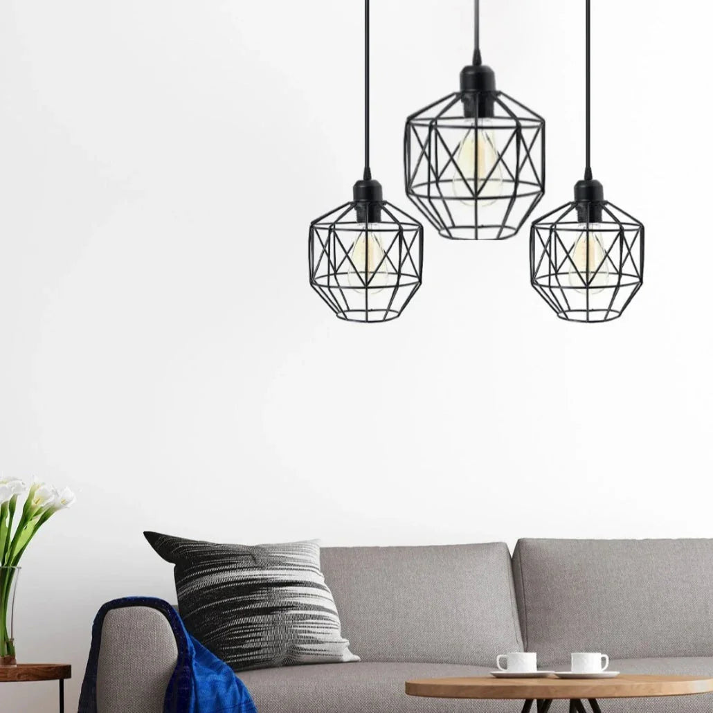 Triple ceiling lamp 55x100 cm - Cataloug