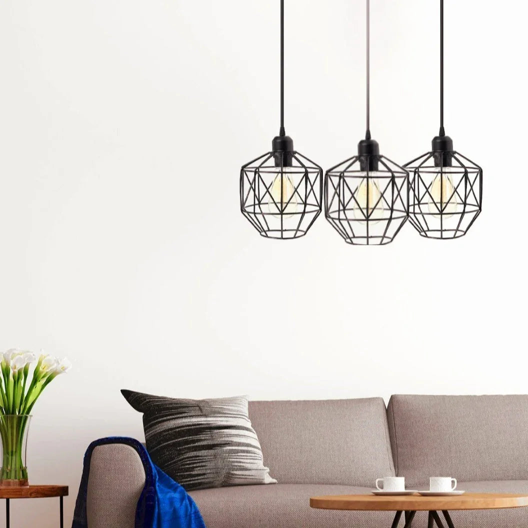 Triple ceiling lamp 55x100 cm - Cataloug